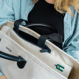 Lifestyle The Canvas Go-Tote // Cream