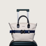 Lifestyle The Mini Canvas Go-Tote // Cream