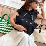 Lifestyle The Mini Canvas Go-Tote // Jet