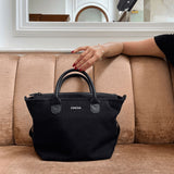 Lifestyle The Mini Canvas Go-Tote // Jet
