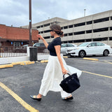 Lifestyle The Mini Canvas Go-Tote // Jet