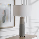 Lighting Abdel Gray Glaze Table Lamp