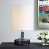 Lighting Abyss Blue Table Lamp