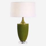 Lighting Adela Moss Green Table Lamp