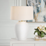 Lighting Adelaide White Table Lamp