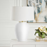 Lighting Adelaide White Table Lamp