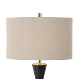 Lighting Alastair Black Marble Table Lamp