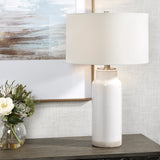 Lighting Albany White Farmhouse Table Lamp