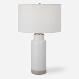 Lighting Albany White Farmhouse Table Lamp