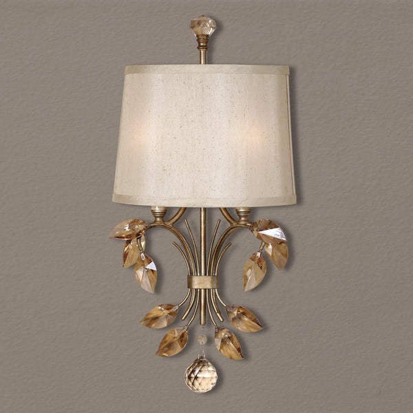 Lighting Alenya 2 Light Gold Wall Sconce