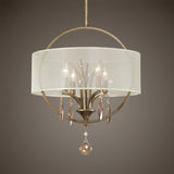 Lighting Alenya 4 Light Fabric Drum Pendant