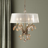 Lighting Alenya 4 Light Gold Metal Chandelier