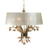 Lighting Alenya 6 Lt Shade Chandelier
