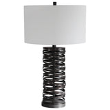 Lighting Alita Rust Black Table Lamp