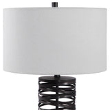 Lighting Alita Rust Black Table Lamp