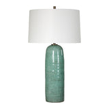 Lighting Andale Crackled Teal Table Lamp