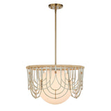 Lighting Arches 1 Light Rattan Pendant