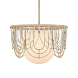 Lighting Arches 1 Light Rattan Pendant