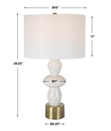 Lighting Architect White Table Lamp
