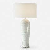 Lighting Arden White Glaze Table Lamp