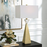 Lighting Arete Modern Brass Table Lamp