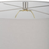 Lighting Artifact Aged Stone Table Lamp