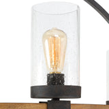 Lighting Atwood 8 Light Wagon Wheel Pendant