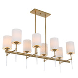 Lighting Awyr 8 Light Linear Chandelier