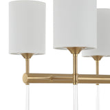 Lighting Awyr 8 Light Linear Chandelier