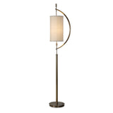 Lighting Balaour Antique Brass Floor Lamp