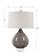 Lighting Batova Smoke Gray Lamp