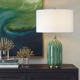 Lighting Bixby Green Table Lamp
