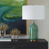 Lighting Bixby Green Table Lamp