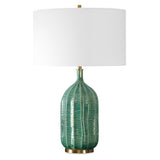 Lighting Bixby Green Table Lamp