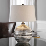 Lighting Bloxom Mocha Ivory Lamp