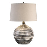 Lighting Bloxom Mocha Ivory Lamp