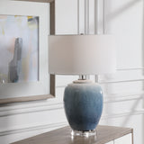 Lighting Blue Waters Ceramic Table Lamp