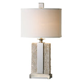 Lighting Bonea Stone Ivory Table Lamp