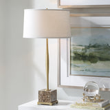 Lighting Booker Thin Brass Table Lamp