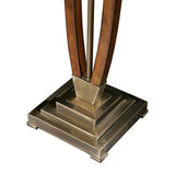 Lighting Boydton Burnished Wood Floor Lamp