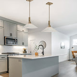 Lighting Brookdale Industrial 1 Light Pendant