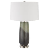 Lighting Campa Gray-Blue Table Lamp