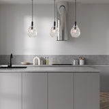 Lighting Campester 1 Light Watered Glass Mini Pendant