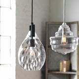 Lighting Campester 1 Light Watered Glass Mini Pendant