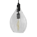 Lighting Campester 1 Light Watered Glass Mini Pendant