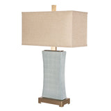 Lighting Cantarana Blue Gray Table Lamp