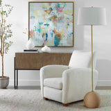 Lighting Captiva Brass Floor Lamp
