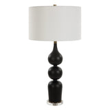 Lighting Caviar Black Table Lamp