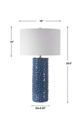 Lighting Ciji Blue Table Lamp