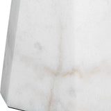 Lighting Citadel White Marble Table Lamp